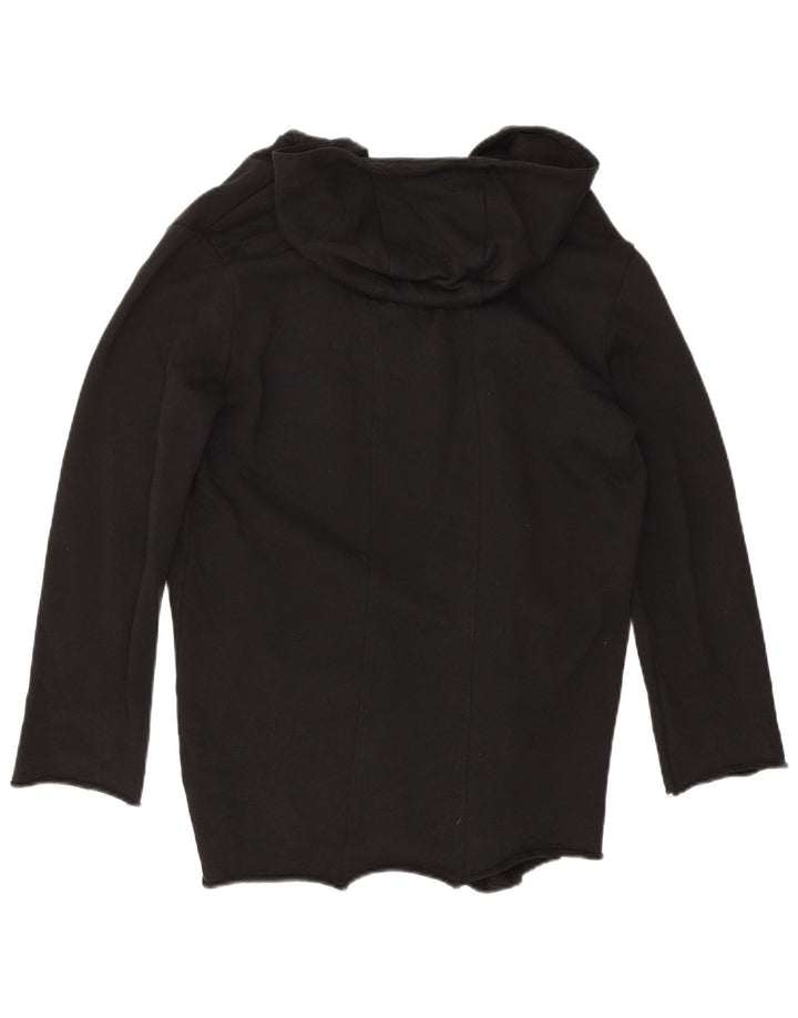 Damski sweter oversize z kapturem i otwartym kardiganem Zara UK 10 Small Black