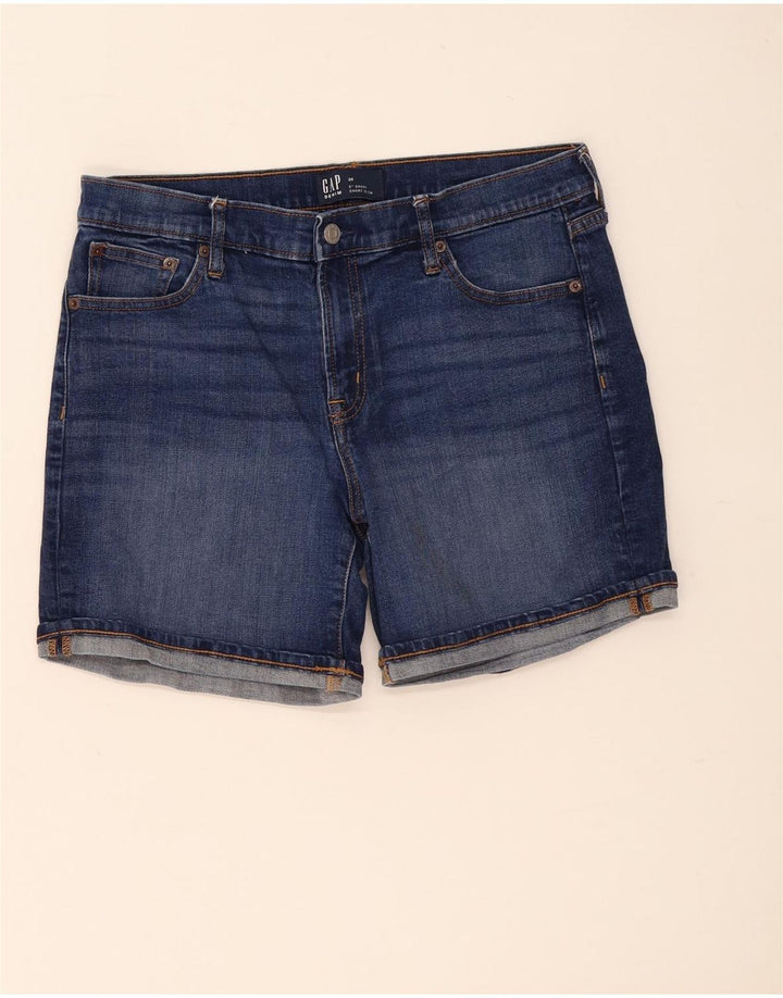 Damskie spodenki jeansowe Gap W30 Średnioniebieskie, bawełniane