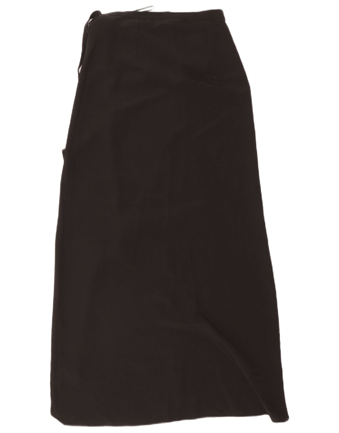 Topshop Damska kopertowa spódnica maxi UK 8 Small W26 Czarny poliester