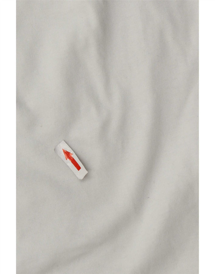 Męska koszulka z grafiką Nike, XL, biała, bawełniana