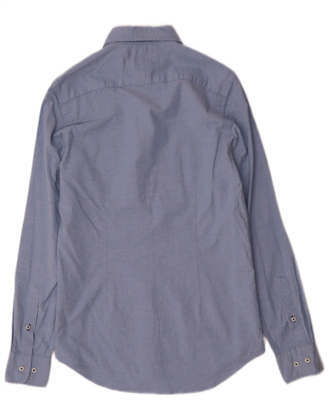 Koszula męska Slim Fit Tommy Hilfiger, mała, niebieska, bawełniana