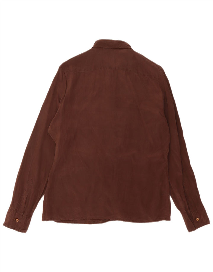 Koszula damska Franck Olivier IT 44 Średni brązowy jedwab