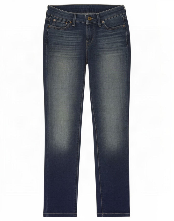 Damskie jeansy Levi's Slim W25 L32 Niebieskie