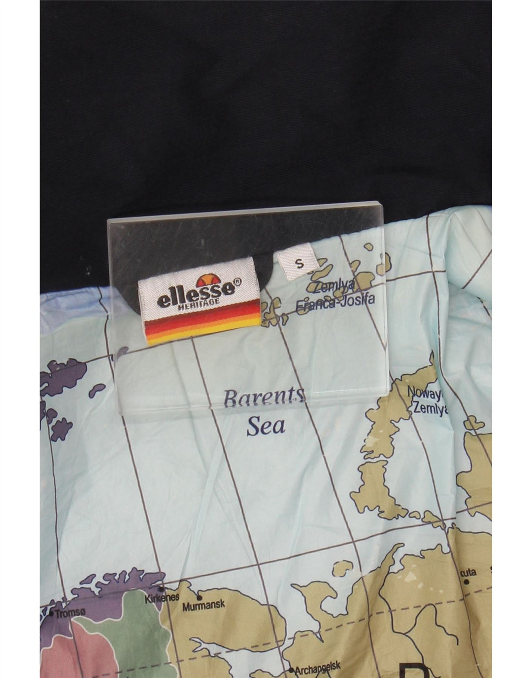 Męska kurtka bomberka Ellesse UK 36, mała granatowa