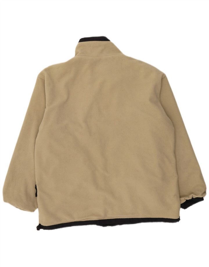 Męska dwustronna kurtka KAPPA UK 40, duża, granatowa, poliestrowa