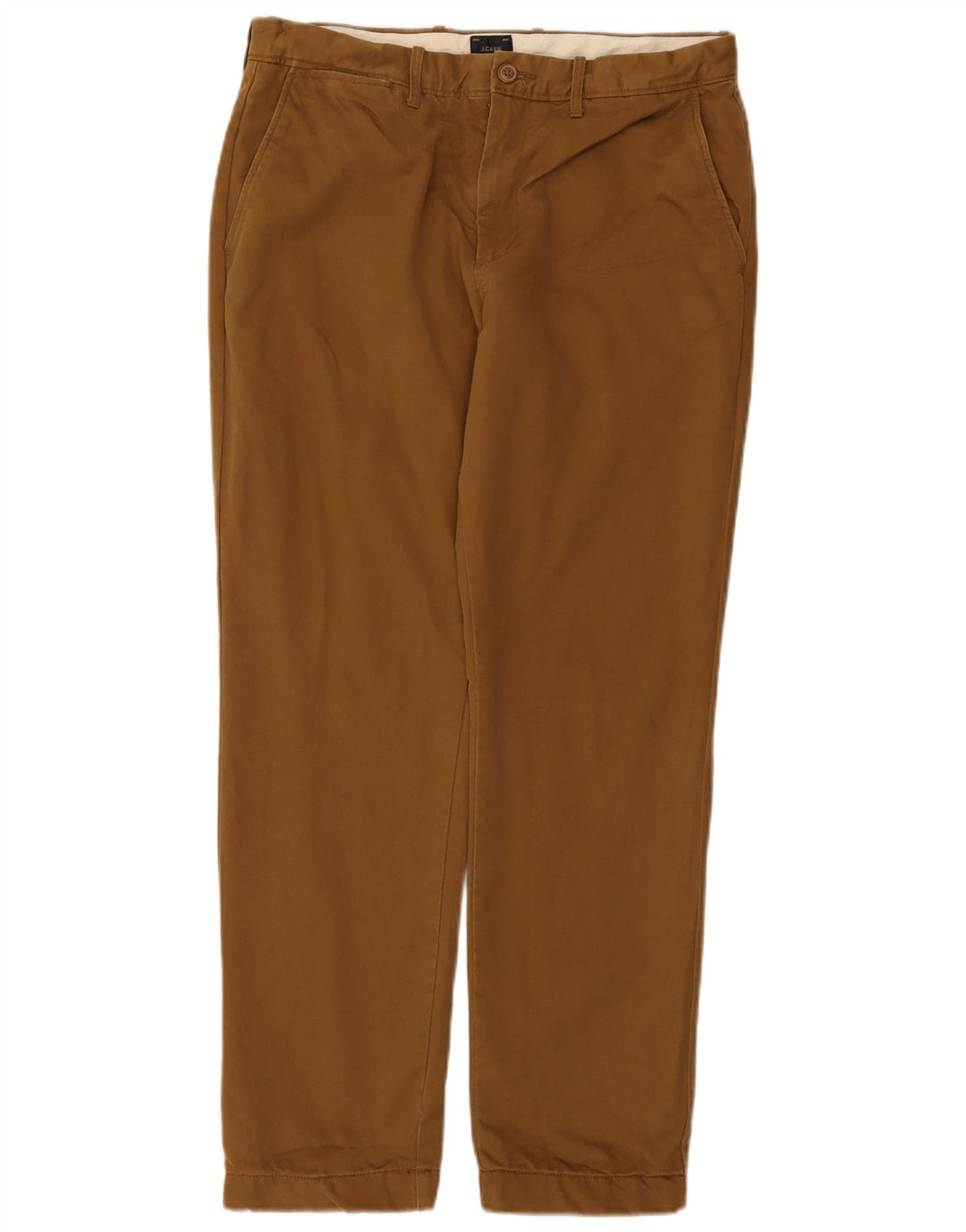 Męskie proste spodnie chino J. CREW W32 L30 Beżowa bawełna