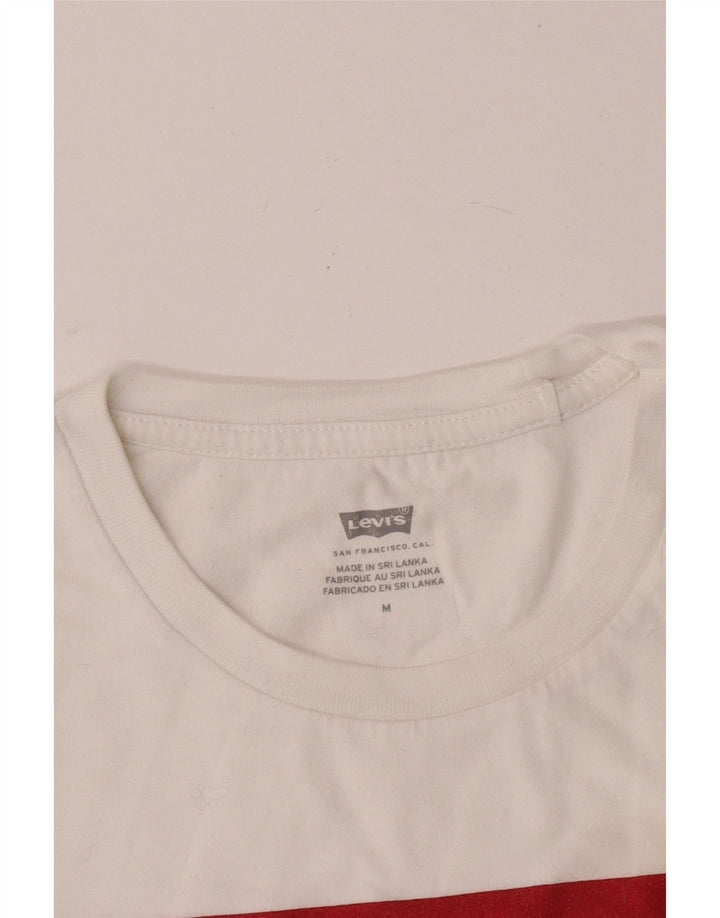 Damska koszulka z grafiką Levi's Top UK 12 Medium White
