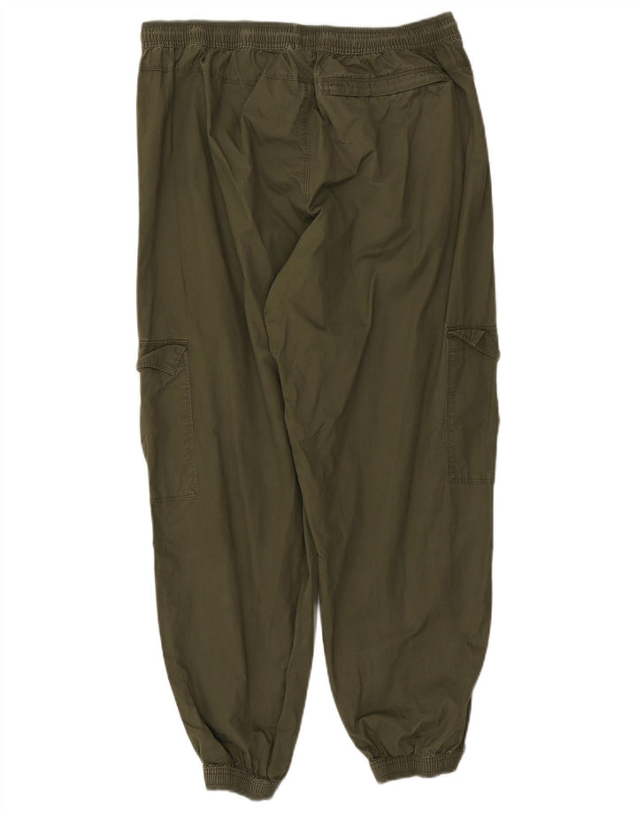 Męskie spodnie joggery PUMA XL W38 L28, bawełna khaki