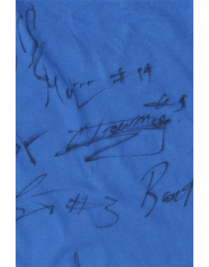 T-shirt męski Nike, duży, niebieski, bawełniany