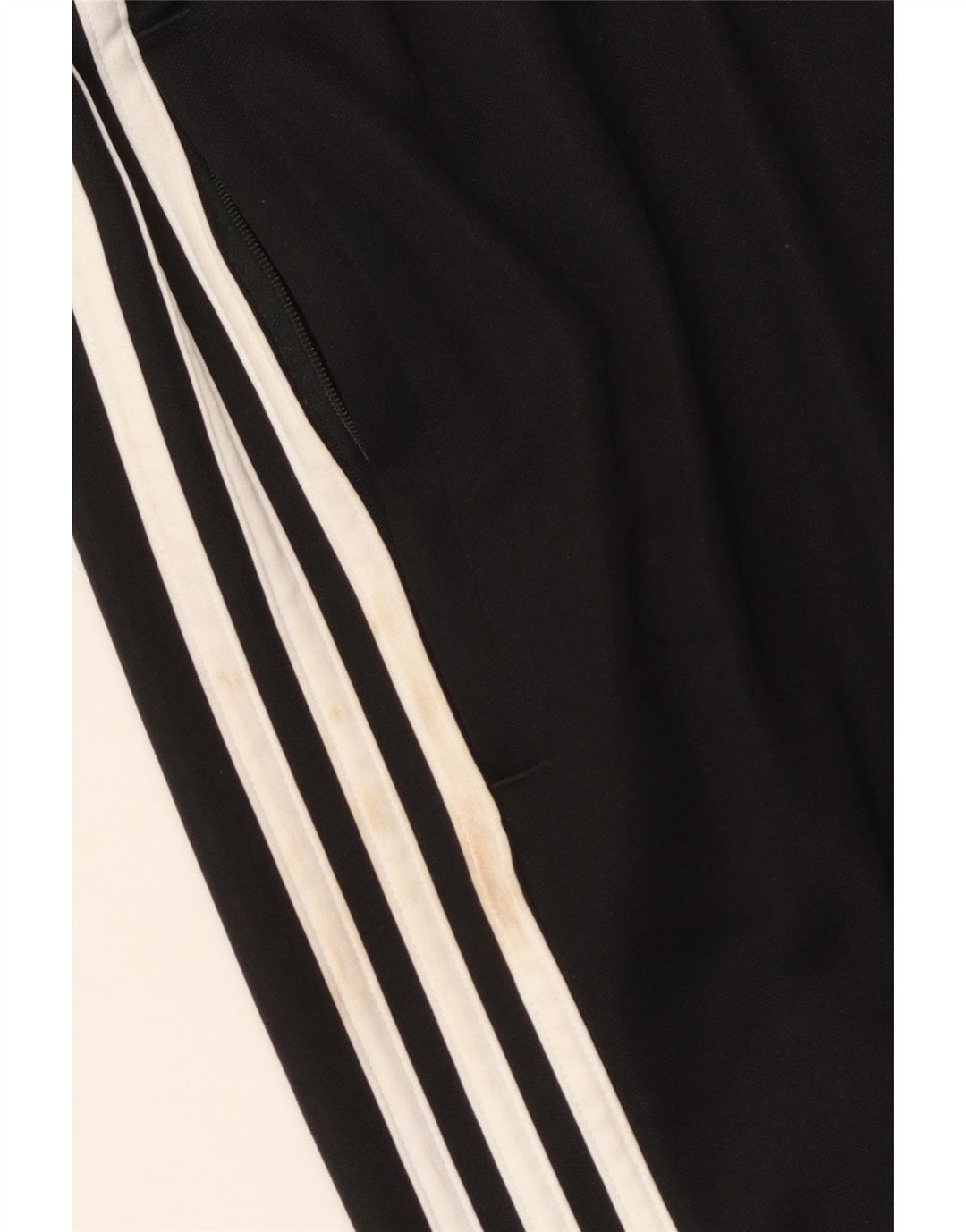 Męskie spodnie dresowe Adidas Aeroready, średni czarny poliester