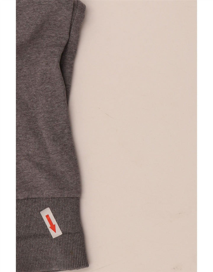 Damska bluza Converse z grafiką, UK 10, mała, szara, nakrapiana bawełna