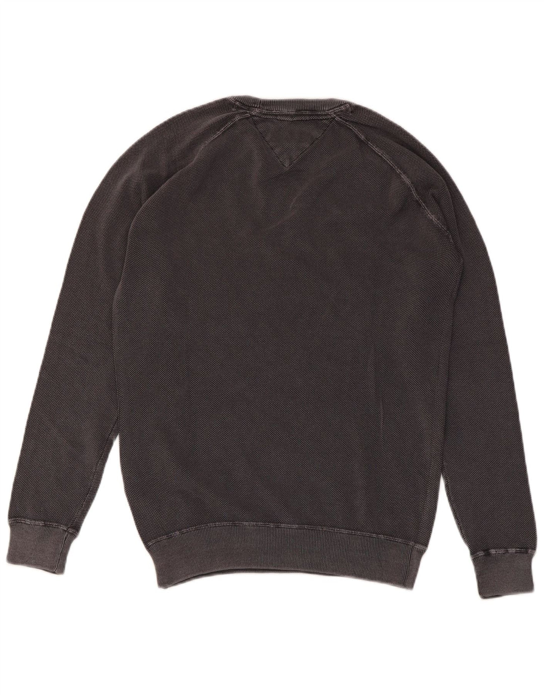 Męski sweter TOMMY HILFIGER, mały, szary, bawełniany