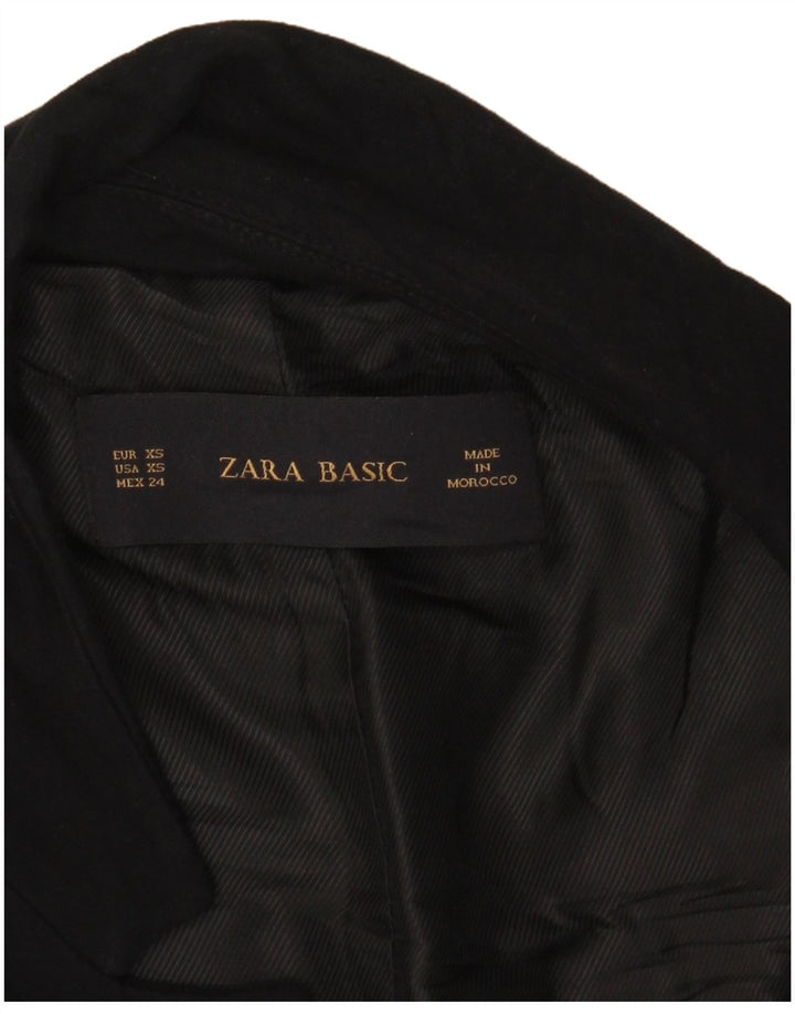 Damska marynarka Zara Open Oversize UK 6 XS czarna