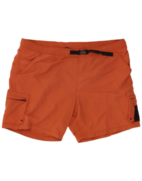 Męskie spodenki sportowe Eddie Bauer XL, pomarańczowe, nylonowe