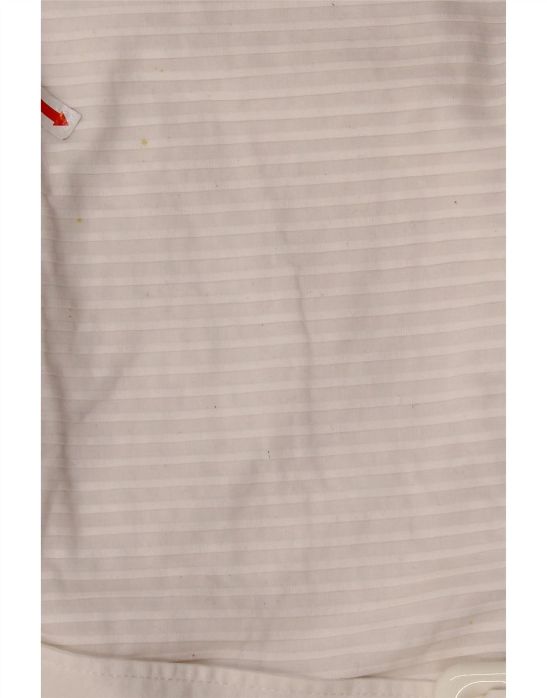 Damska bluzka bez rękawów NARACAMICIE UK 8, mała, biała, bawełniana w prążki