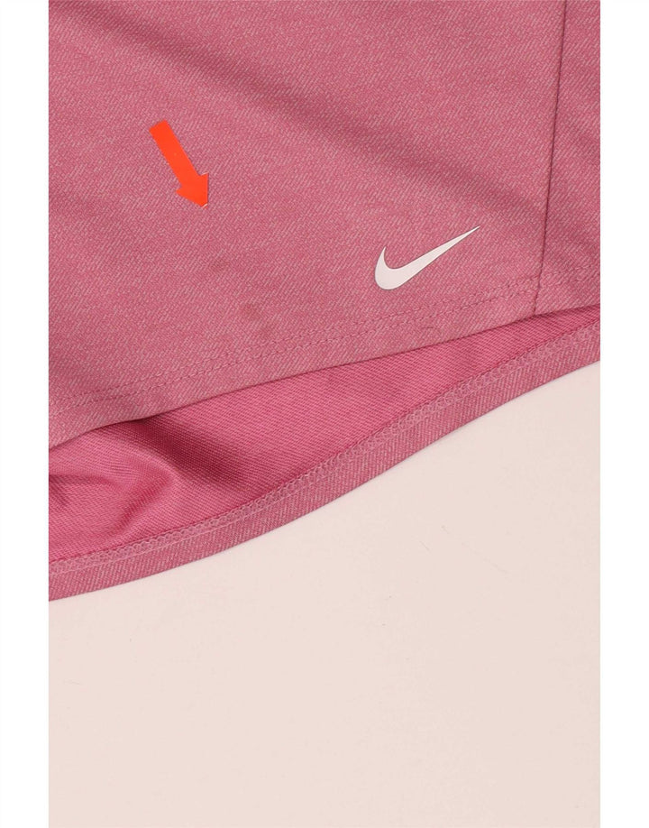 Damskie spodenki sportowe Nike Dri Fit UK 14, średni różowy poliester