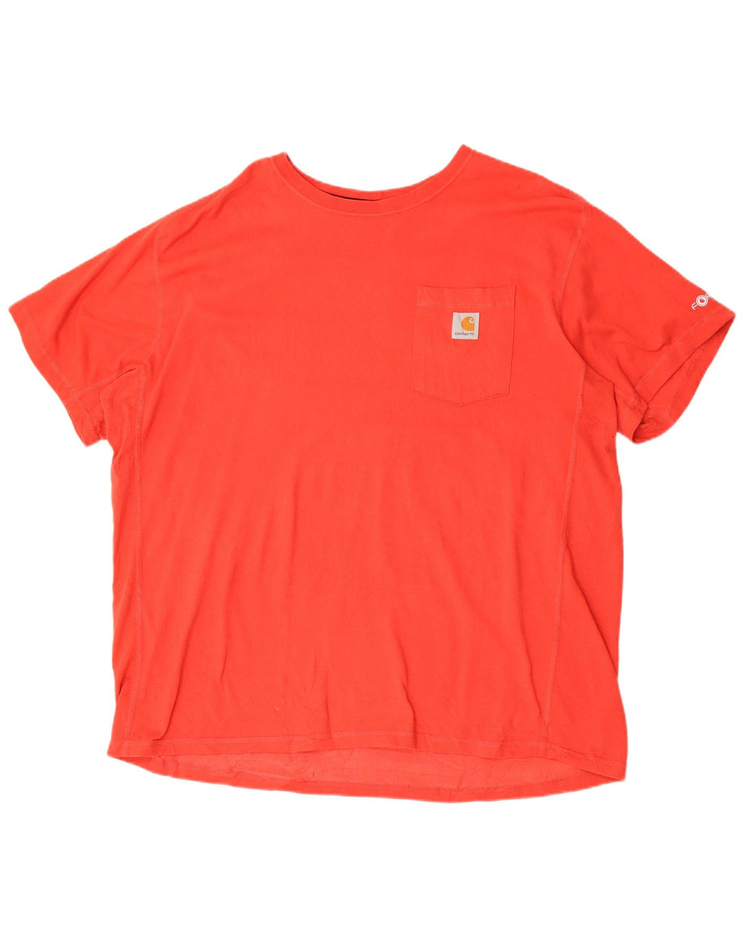 T-shirt męski Carhartt o swobodnym kroju, XL, czerwony
