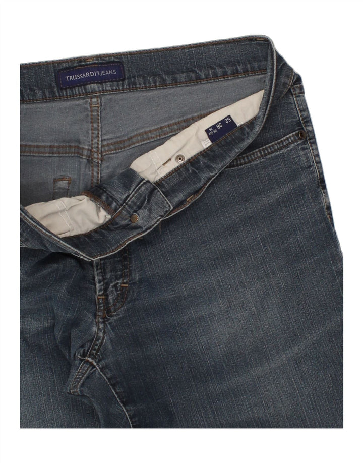TRUSSARDI Womens Straight Jeans W36 L27  Blue Vintage Trussardi and Second-Hand Trussardi from Messina Hembry 