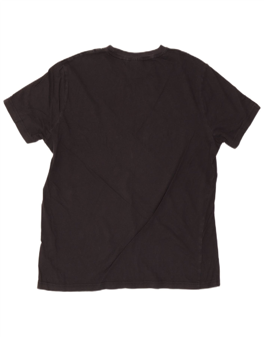 Męski T-shirt z grafiką CHAMPION, duży, czarny, bawełniany