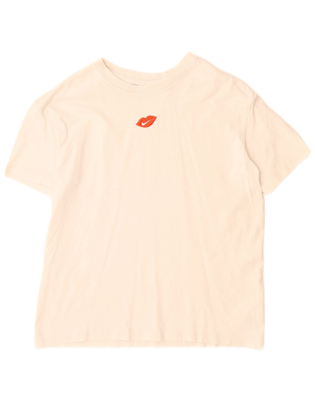 T-shirt męski Nike, mały, biały, bawełniany