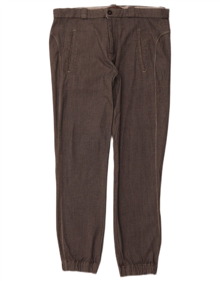 Męskie spodnie chino do biegania ZARA EU 40 Medium W31 L28 Szary poliester