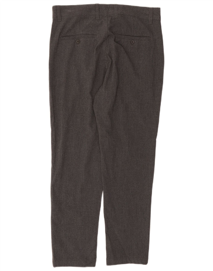 ZARA Mens Slim Chino Trousers EU 40 Medium W31 L28 Grey