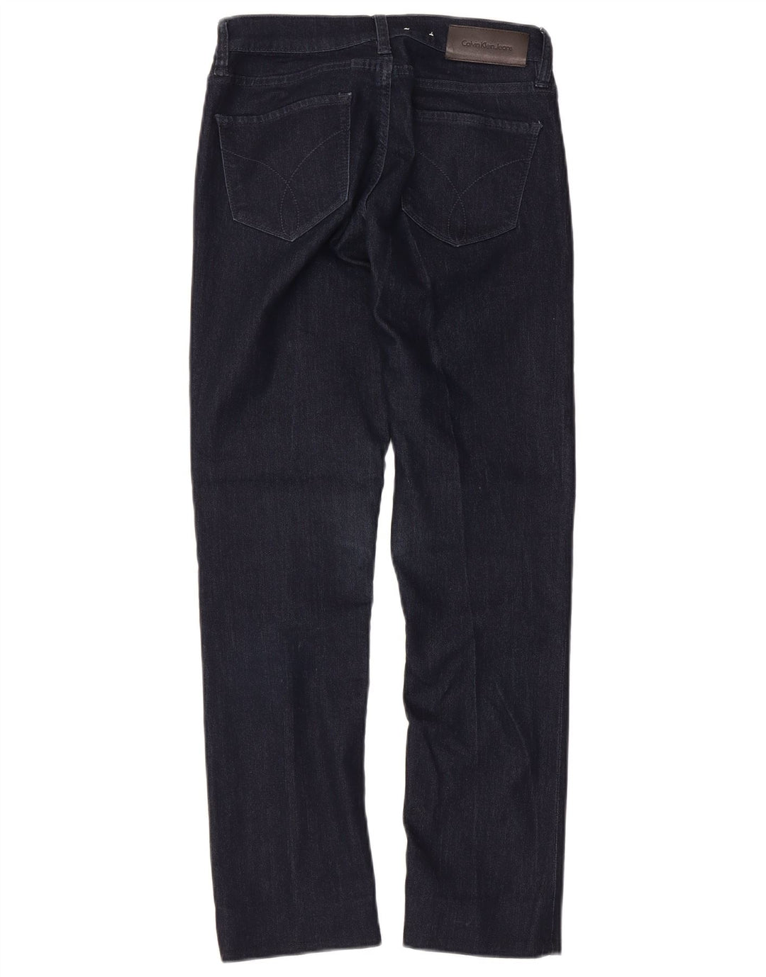Damskie proste dżinsy Calvin Klein W32 L27 Granatowe, bawełniane