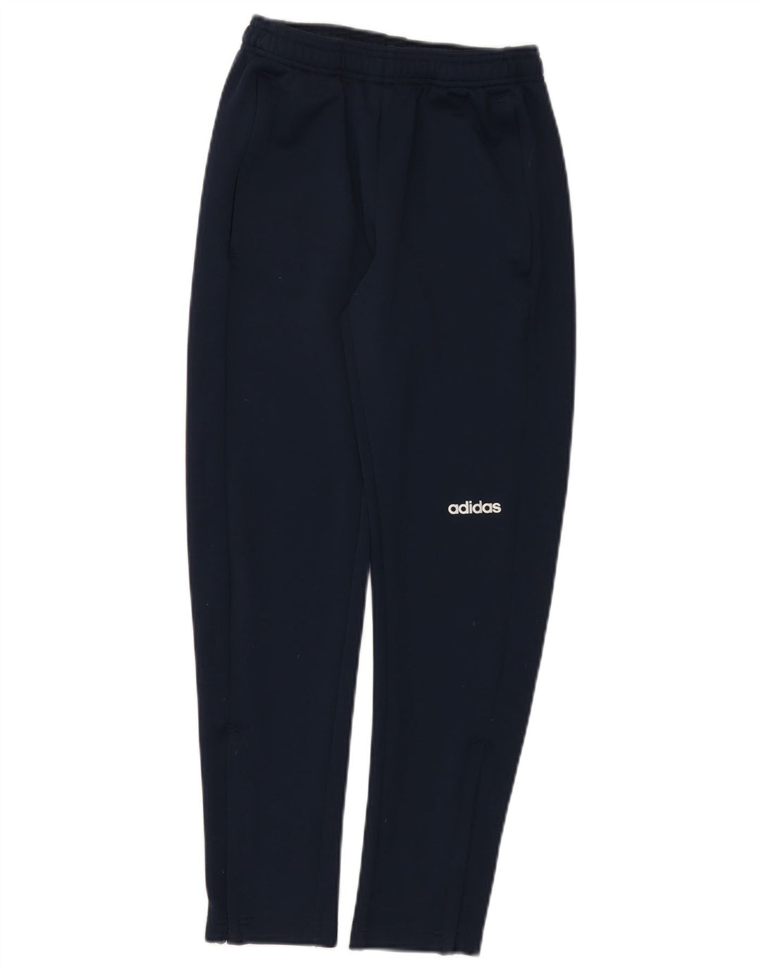 Chłopięce spodnie dresowe Adidas Climalite 11-12 lat, granatowe, poliestrowe