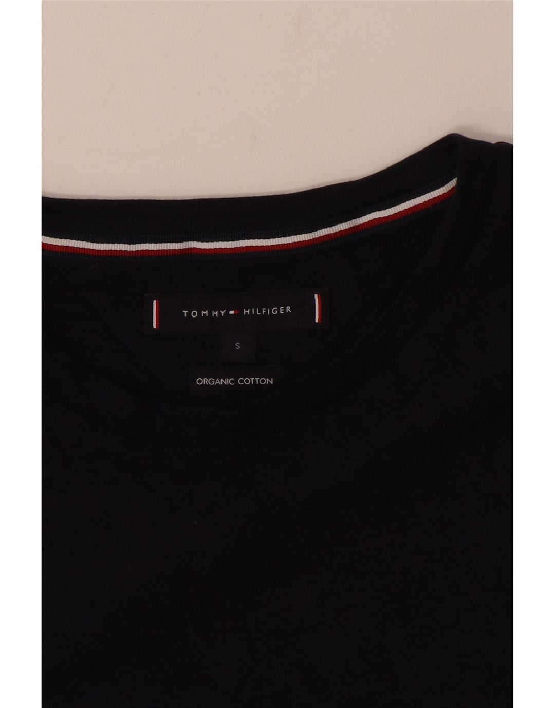 T-shirt męski Tommy Hilfiger, mały, granatowy, bawełniany