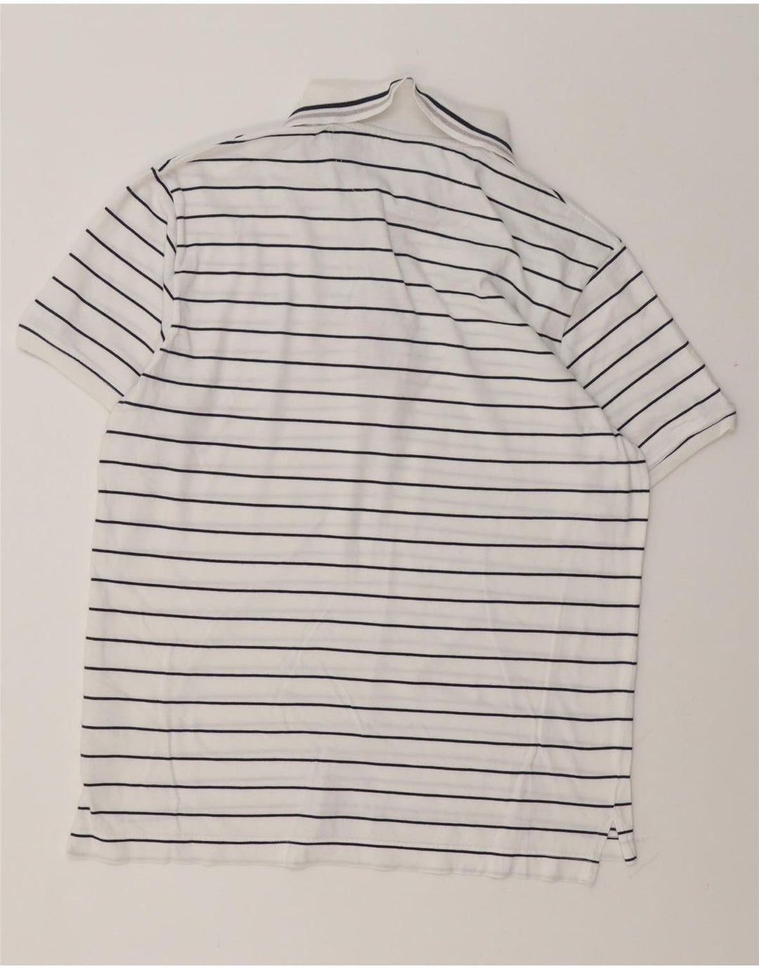 Męska koszulka polo Adidas UK 40/42 Średnia biała bawełna