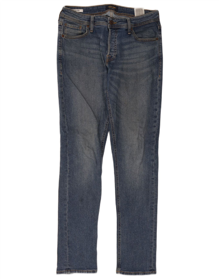 Męskie jeansy Jack & Jones GLENN Slim W31 L34 Niebieska bawełna
