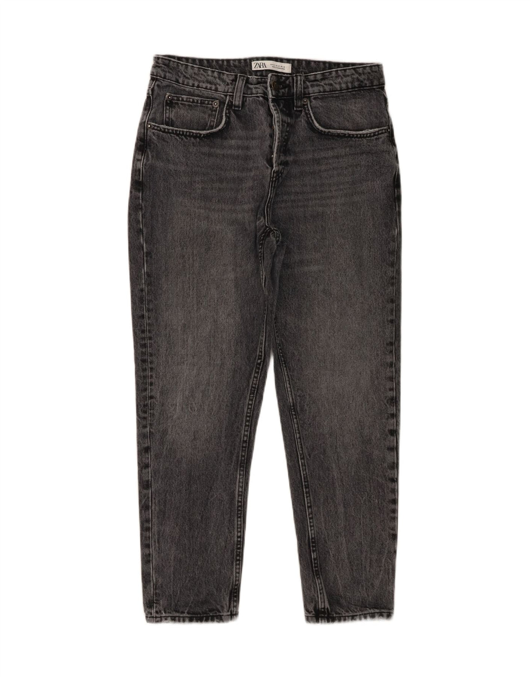 Męskie jeansy slim fit Zara EU 38 Small W30 L26 Szara bawełna