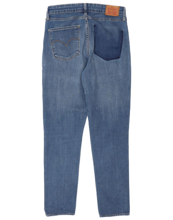 Damskie jeansy Levi's 721 z wysokim stanem W30 L26 Niebieska bawełna