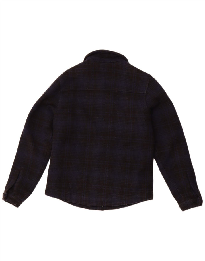 Koszula flanelowa męska DICKIES XS, wełniana w granatową kratkę