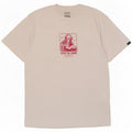 Męski T-shirt Vans o klasycznym kroju z grafiką, średniej wielkości, biały, bawełniany