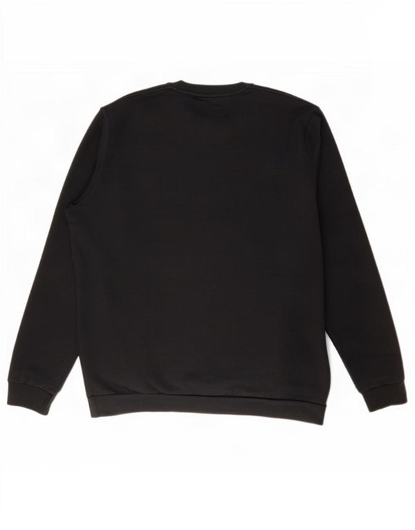 Adidas Męska Bluza Sweter XL Czarna Bawełna