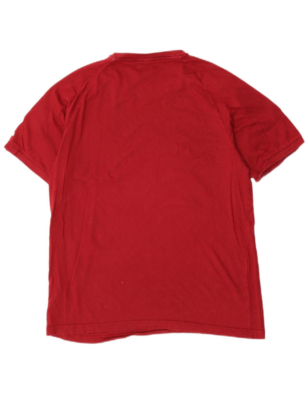 Męska koszulka z grafiką Adidas, średnia, bordowa bawełna