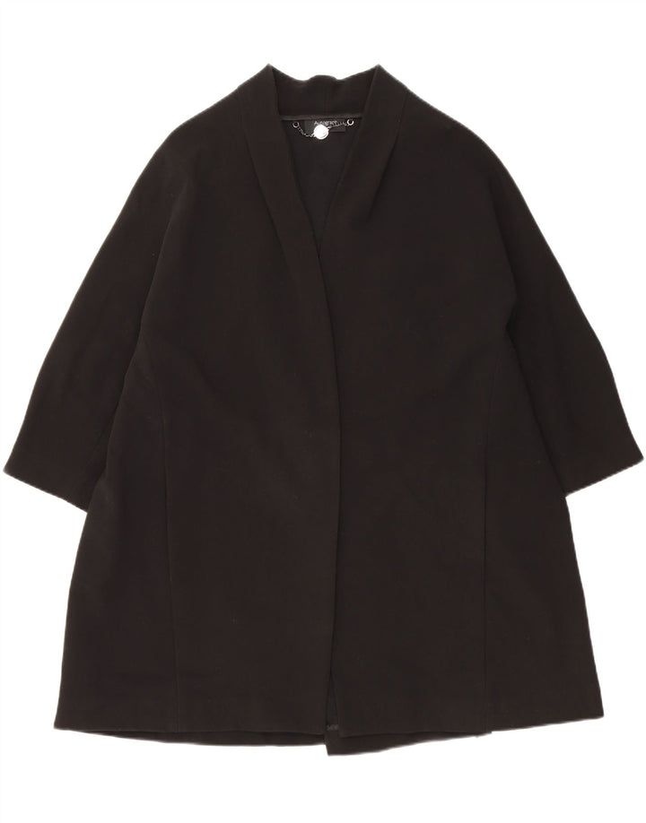 Marks & Spencer Damski płaszcz oversize UK 18 XL czarny