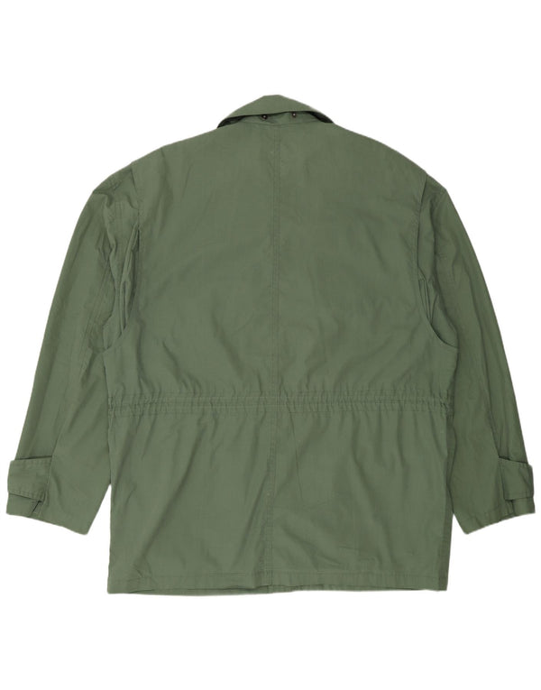 Męska kurtka użytkowa Vintage UK 42 XL Zielony poliester