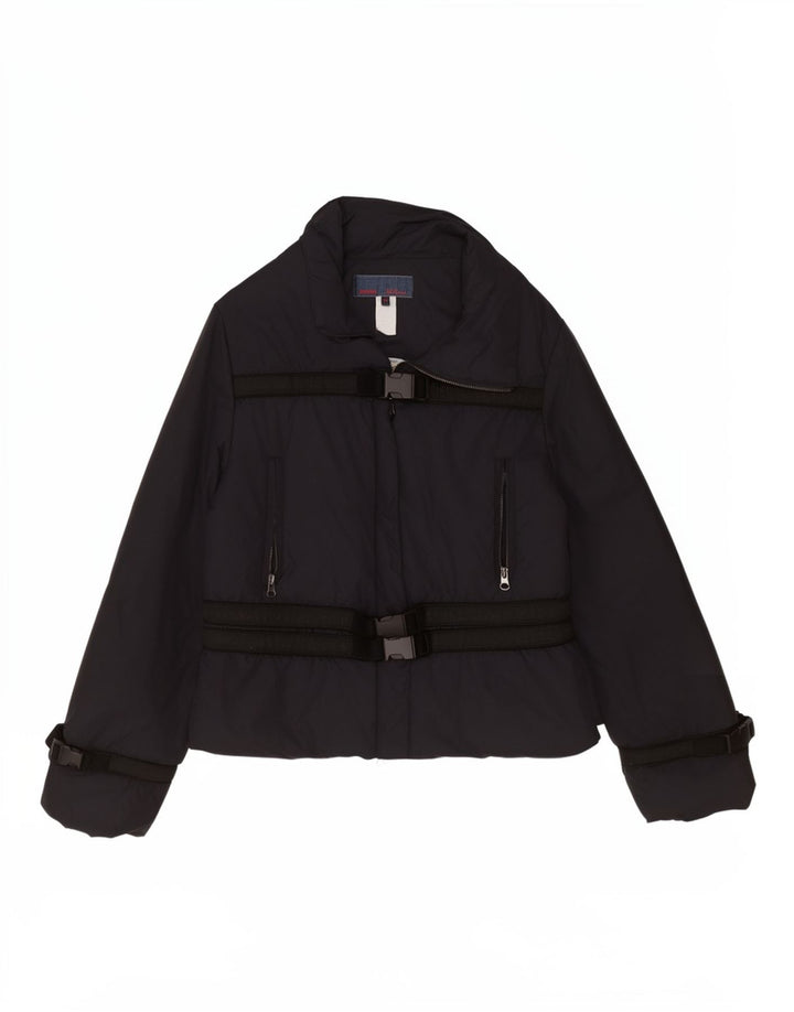 Damska kurtka wiatrówka Les Copains IT 44 Medium Black
