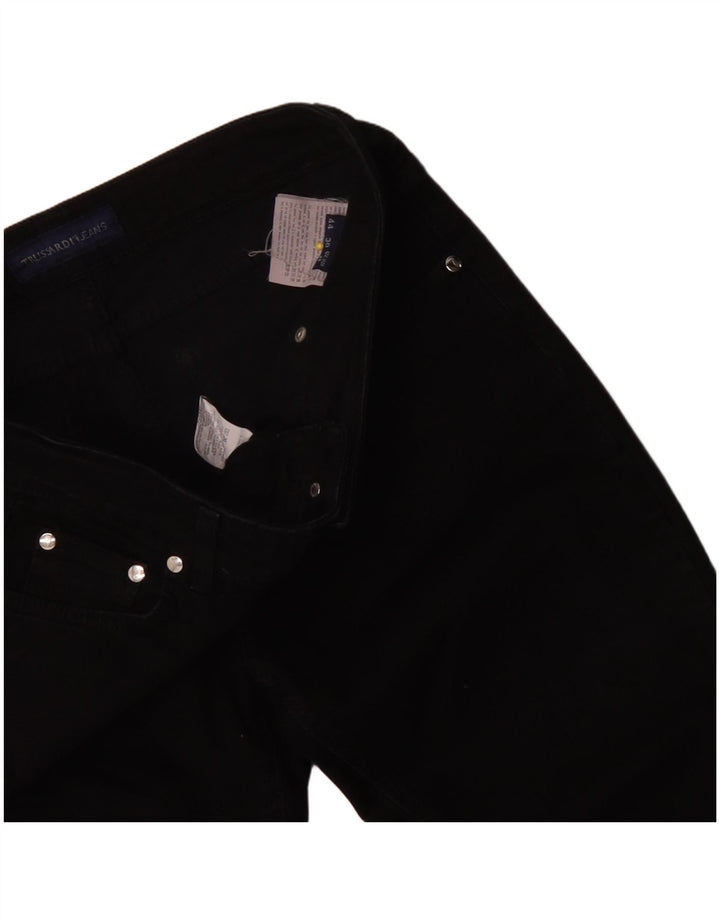 Dżinsy damskie Trussardi W28 L28 Czarne bawełniane