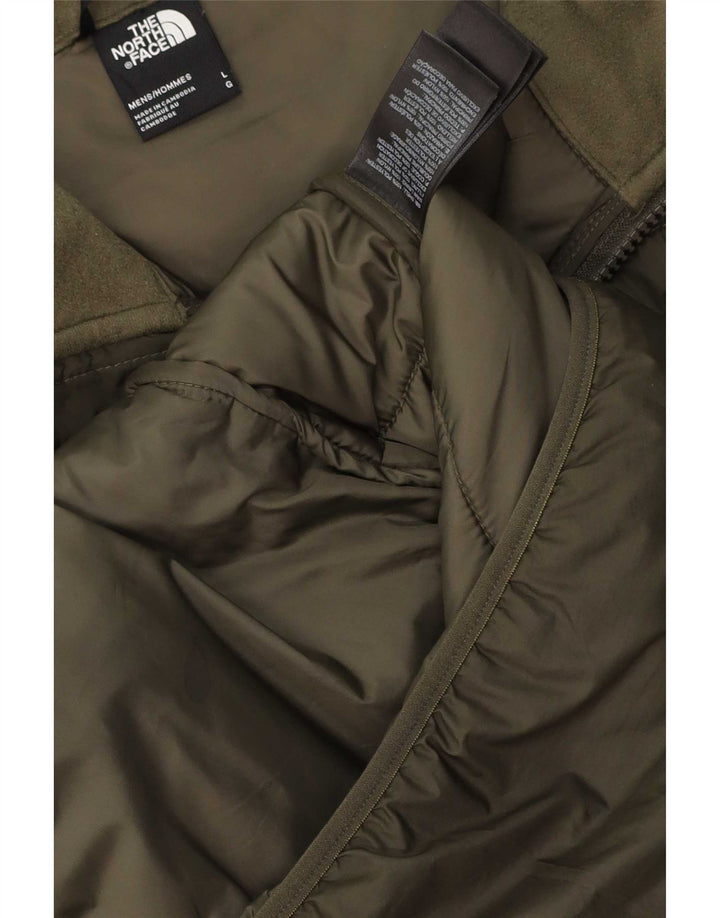 Męska kurtka The North Face Graphic Liner Padded Jacket UK 40, duża, zielona, poliestrowa