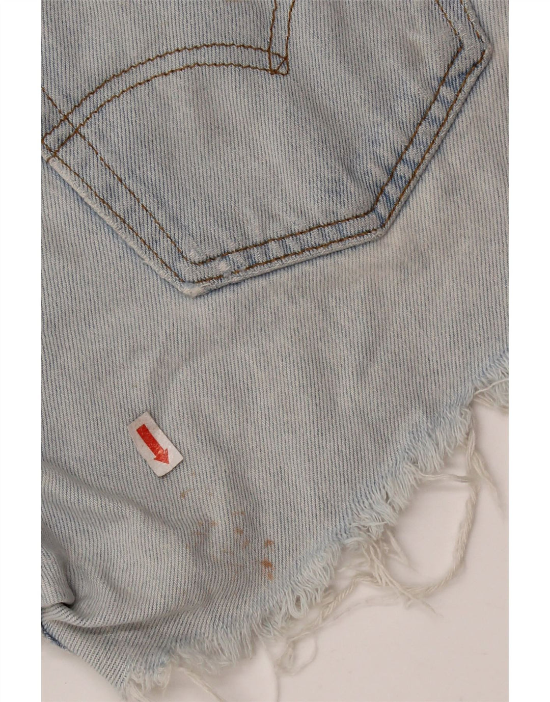Męskie spodenki jeansowe LEVI'S 501 W30 w kolorze średnioniebieskim