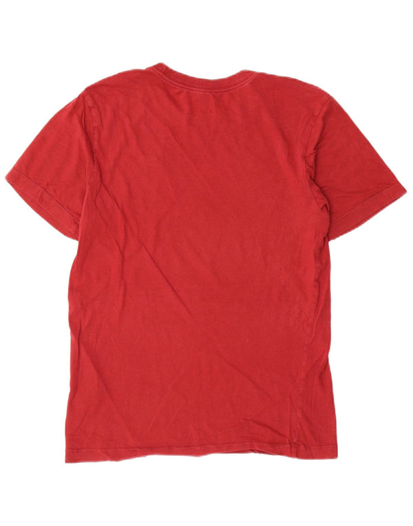 T-shirt męski Nike Top XS, czerwony, bawełniany