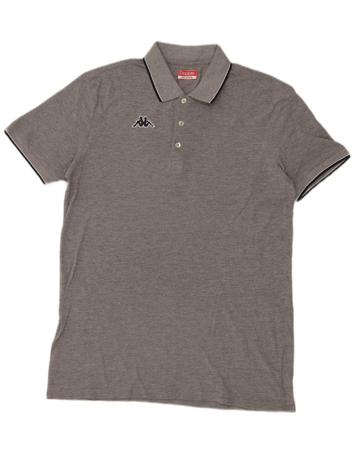 Męska koszulka polo KAPPA 2XL szara