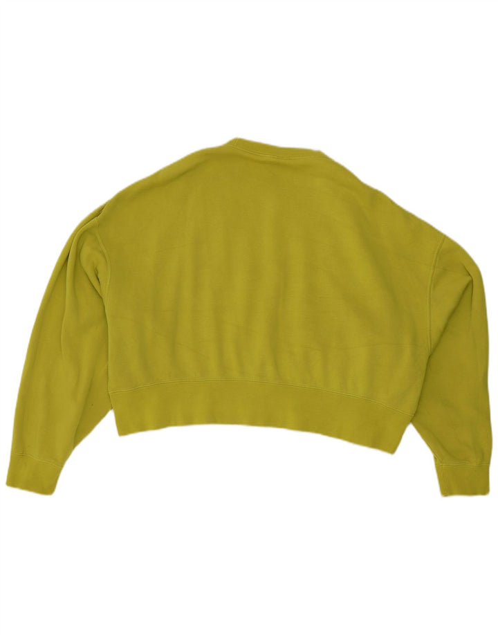 Damska bluza dresowa Nike Crop Oversize UK 10, mała, zielona bawełna