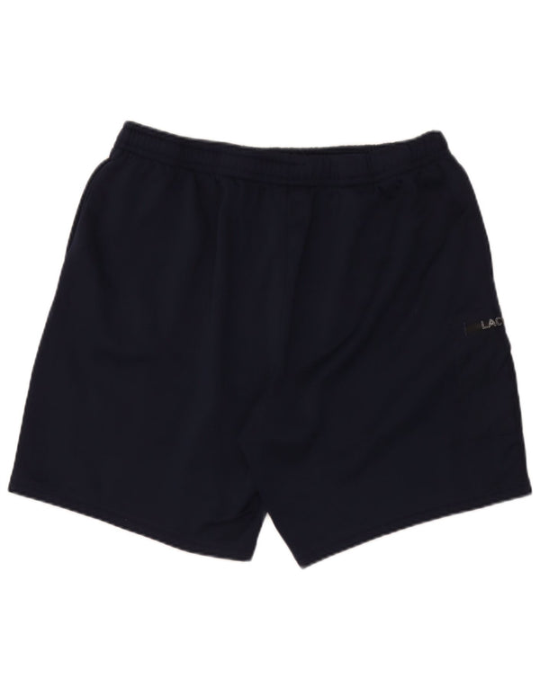 Męskie spodenki sportowe Lacoste Cargo o regularnym kroju, rozmiar 7, 2XL, granatowe, poliestrowe