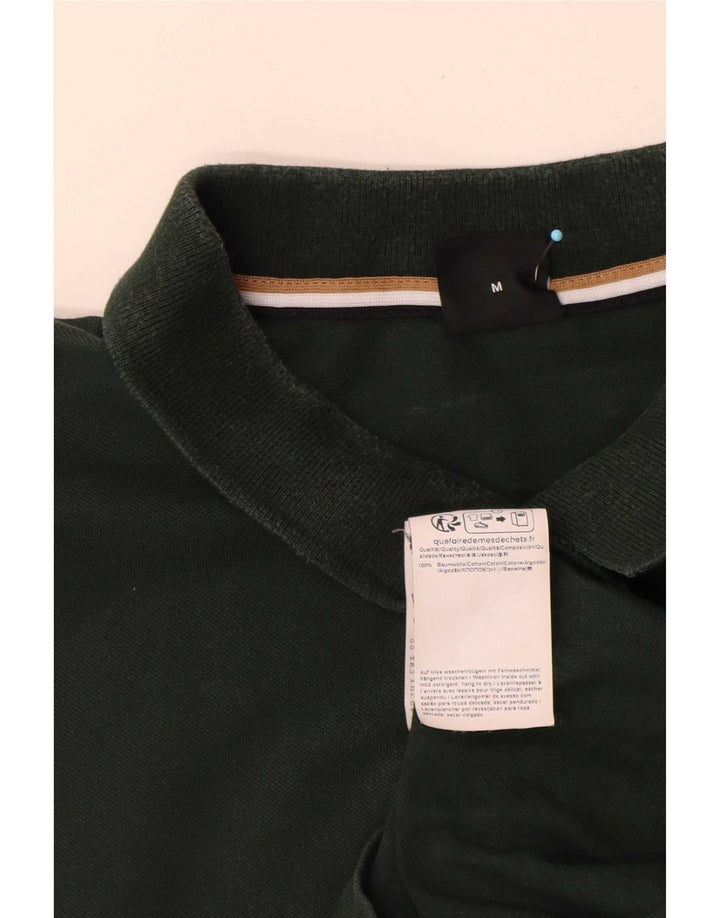 Męska koszulka polo Hugo Boss, średnia zielona bawełna
