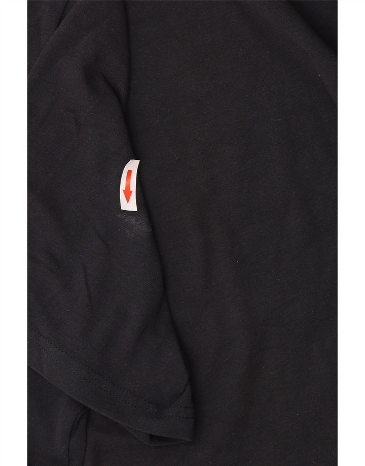 Męska koszulka z grafiką Under Armour XL, czarna, bawełniana