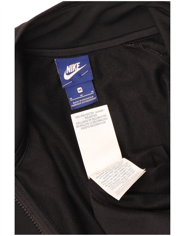 Męska kurtka dresowa Nike, średni czarny poliester